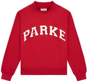 Back to School Varsity Crimson Mockneck