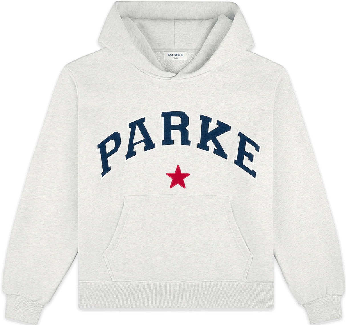 Parke Star Heather Grey Hoodie Parke Star Heather Grey Hoodie