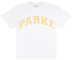 Parke Pastel yellow Varsity Tee